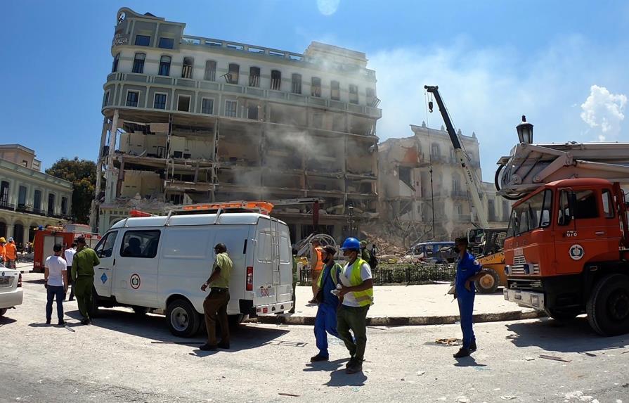 Sube a 30 la cifra de muertos en la explosión de un hotel de La Habana