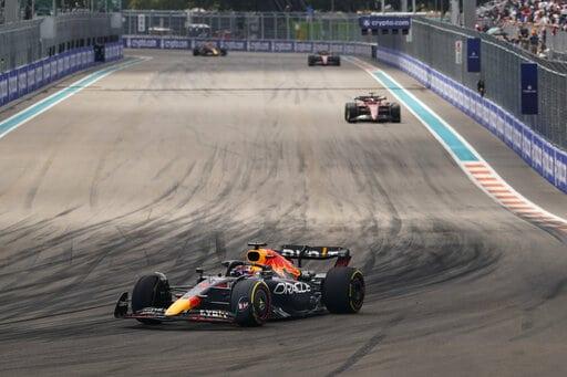 Verstappen manda en el primer GP de Miami