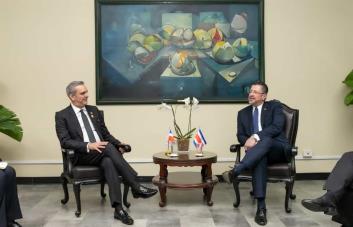 Luis Abinader se reúne con presidente electo de Costa Rica