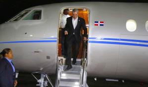 Presidente Abinader llega al país desde Costa Rica