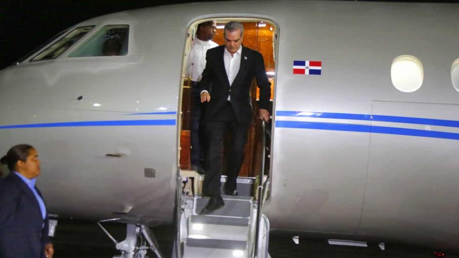 Presidente Abinader llega al país desde Costa Rica Presidente Abinader llega al país desde Costa Rica