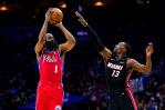 76ers empatan la serie de la mano de Harden y Embiid 76ers empatan la serie de la mano de Harden y Embiid