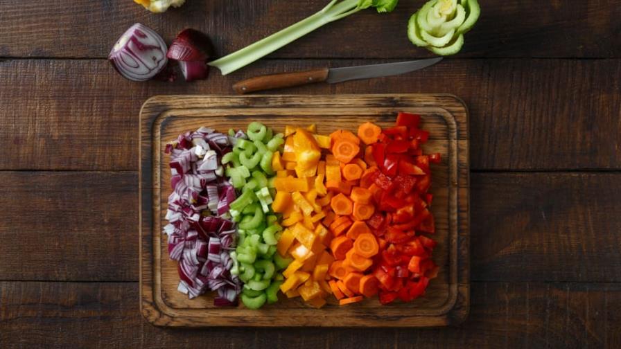 Estas son las técnicas para cortar vegetales