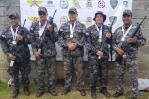 Policía barre en tiro de fusil en Juegos Deportivos Militares