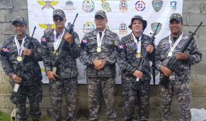 Policía barre en tiro de fusil en Juegos Deportivos Militares