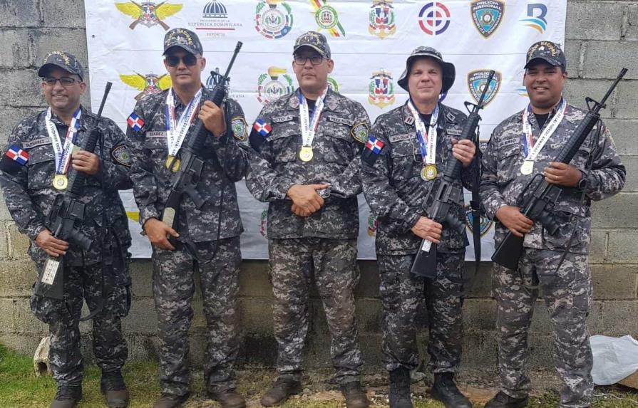 Policía barre en tiro de fusil en Juegos Deportivos Militares