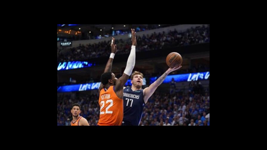 Doncic anota 26 y Mavericks igualan 2-2 su serie ante Suns Doncic anota 26 y Mavericks igualan 2-2 su serie ante Suns