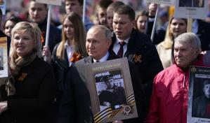 Rusia justifica la guerra en Ucrania en celebración de victoria de 1945 contra los nazis