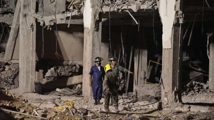 Localizan un nuevo cuerpo en las ruinas del hotel Saratoga en Cuba Localizan un nuevo cuerpo en las ruinas del hotel Saratoga en Cuba