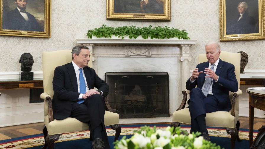 Draghi pide a Biden centrarse en buscar un alto el fuego en Ucrania