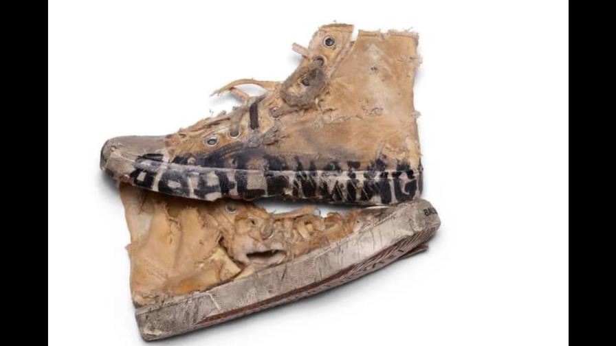 Así son los tenis desgastados virales de Balenciaga Así son los tenis desgastados virales de Balenciaga