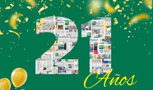 &iexcl;Diario Libre cumple hoy sus 21 a&ntilde;os!