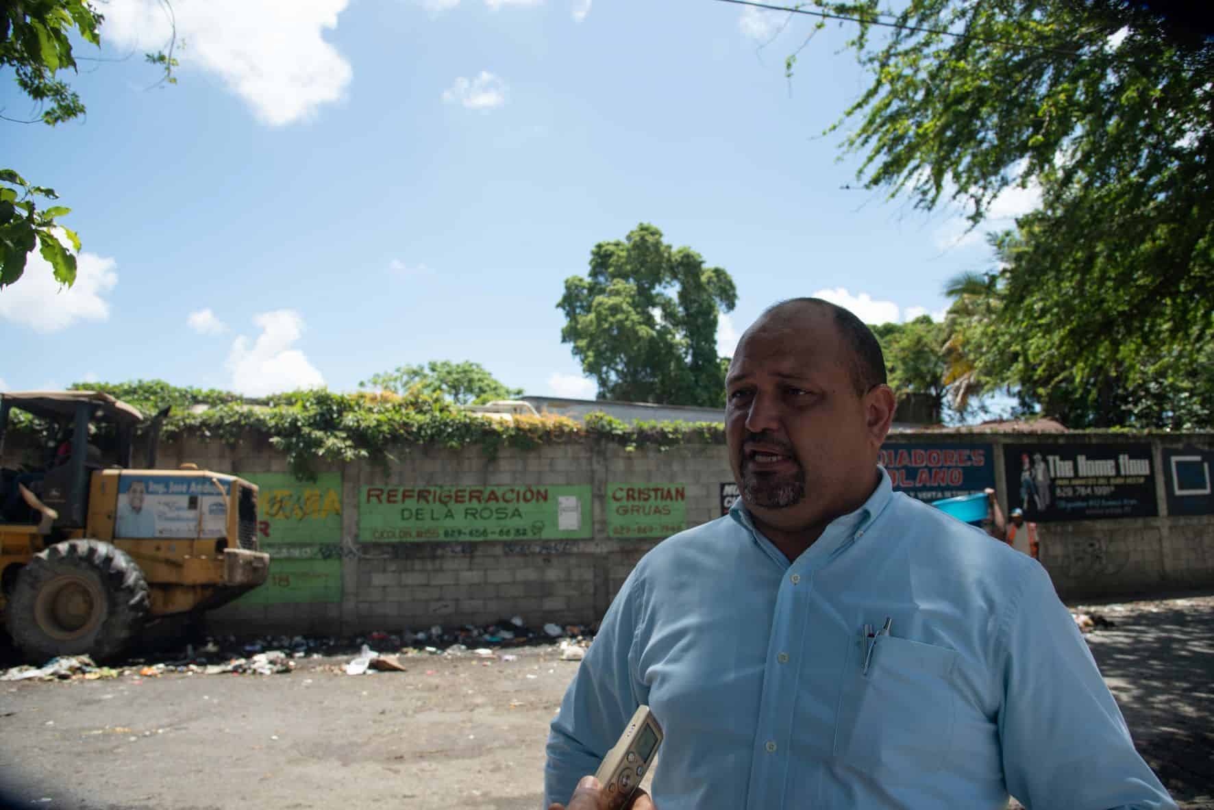Amaury Peña, director de Aseo Urbano de Santo Domingo Oeste
