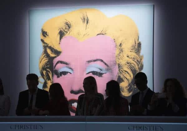 Pintura de Marilyn Monroe de Andy Warhol se vende en 195,04 millones de dólares