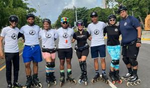 Competencia de patinaje pro recaudación de fondos Fundación Mujeres con Discapacidad