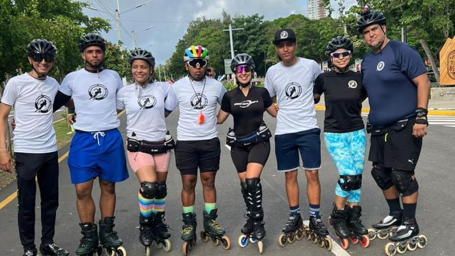 Competencia de patinaje pro recaudación de fondos Fundación Mujeres con Discapacidad