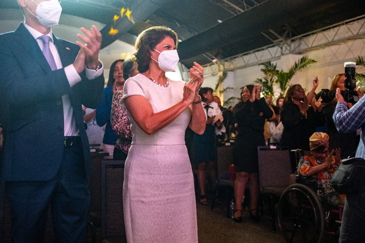 Primera Cumbre Nacional de Mujeres Políticas. <br> <strong>Foto:</strong> Neal Cruz/Diario Libre