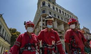 Tras 5 días de explosión en Cuba rescatistas siguen buscando