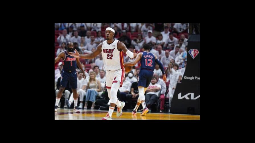El Heat arrolla a los 76ers, está a un triunfo de avanzar