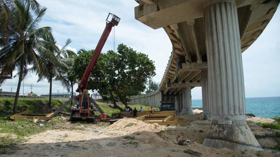 Comienzan los trabajos de reforzamiento de columnas del puente avenida Hípica Comienzan los trabajos de reforzamiento de columnas del puente avenida Hípica