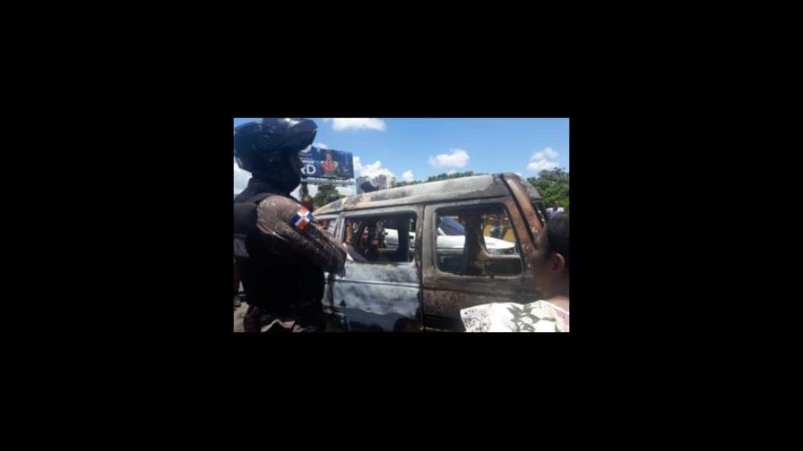 Muere tercera víctima de guagua que se incendió en SDE