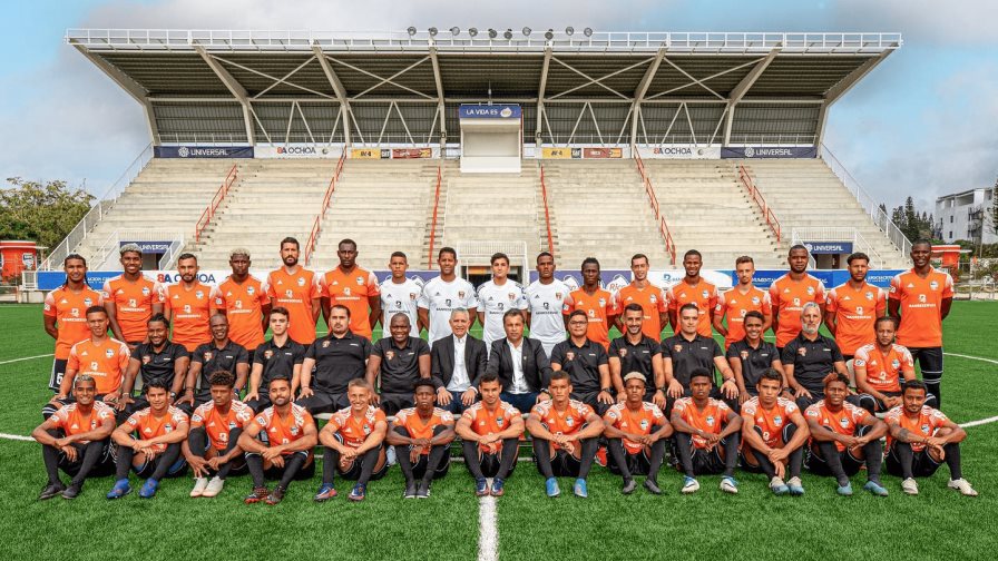 Cibao FC vs Violette Athletic Club en inicio Campeonato FCCC- 2022 de Concacaf