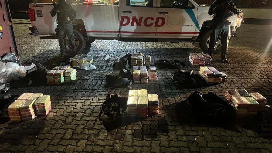 Decomisan 223 paquetes de cocaína en Puerto Caucedo