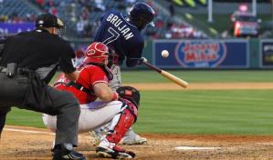 Vidal Bruján define triunfo de los Rays en innings extra