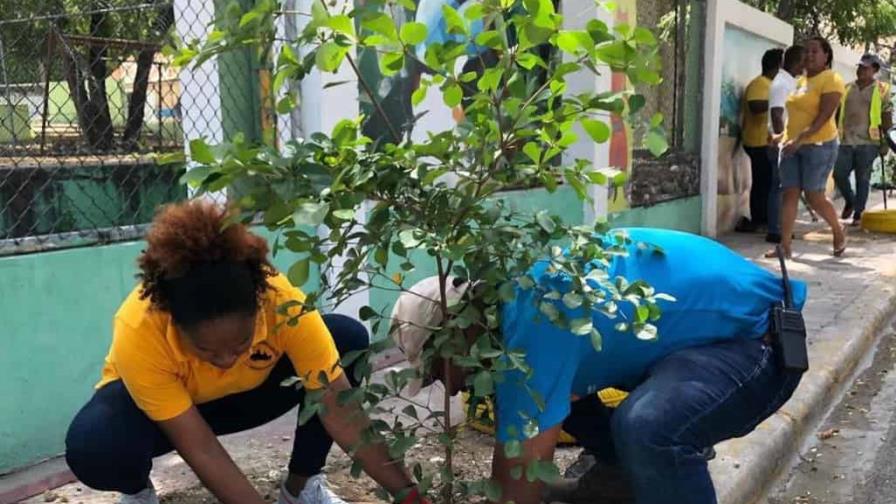 Sociedad Xaragua Club empieza proyecto de reforestación “Un árbol por hogar”