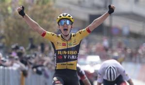 Bouwman se adjudica la 7ª etapa del Giro, Juan Pedro López sigue líder