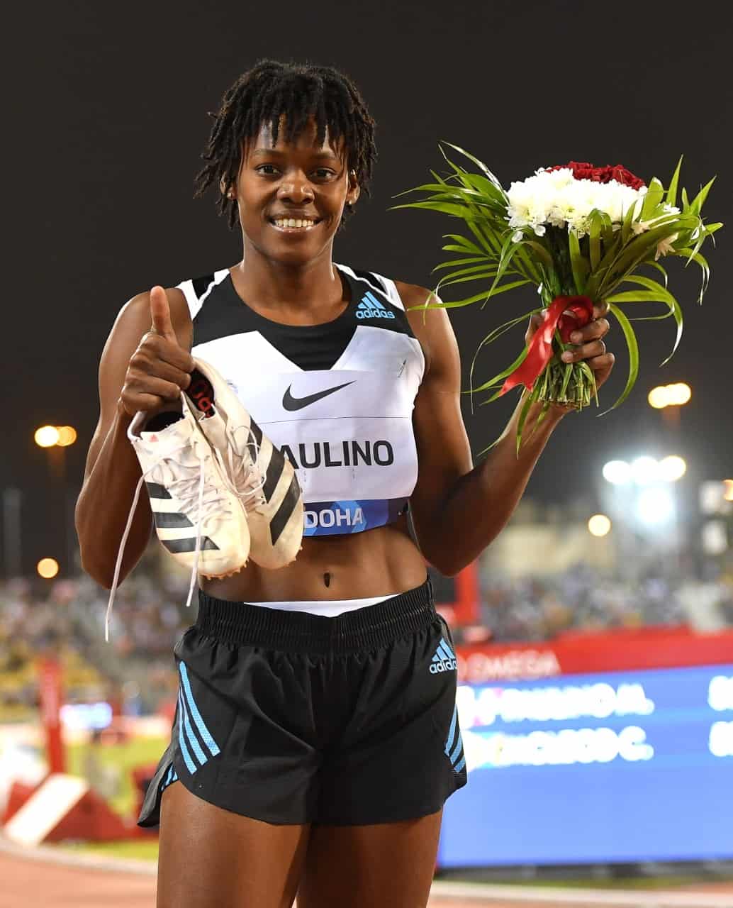 La dominicana Marileidy Paulino hizo 51.69 en los 400 metros planos para vencer en su primera prueba en la Liga de Diamante.