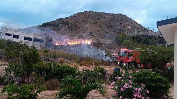 Reportan fuego en el parque nacional El Morro de Montecristi