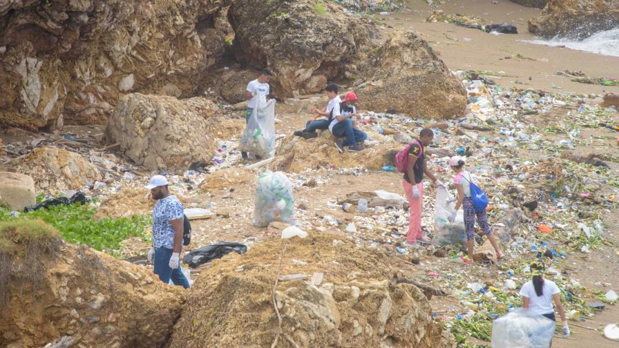 Fundaciones realizan jornada de limpieza en playas del Distrito Nacional