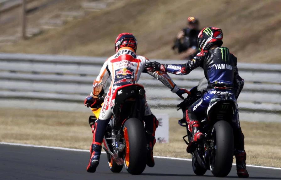 Aquí la ayuda de Quartararo a Márquez en el Gran Premio de MotoGP de Francia