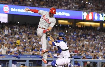 VÍDEO | Filis golpean de nuevo a Dodgers: vencen en 10 innings