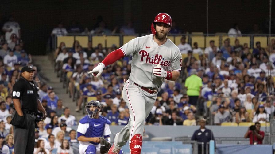 VÍDEO | Harper y los Filis siguen en racha, vencen a los Dodgers