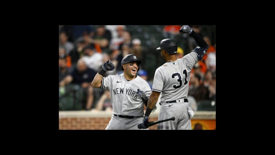 Luis Severino gana en triunfo de Yanquis 6-2 sobre Orioles Luis Severino gana en triunfo de Yanquis 6-2 sobre Orioles