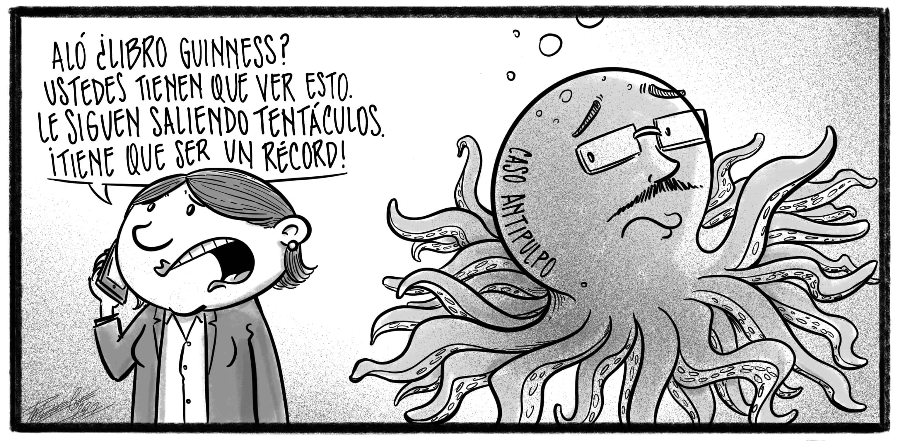 Caricatura de Noticiero Poteleche 18 mayo 2022