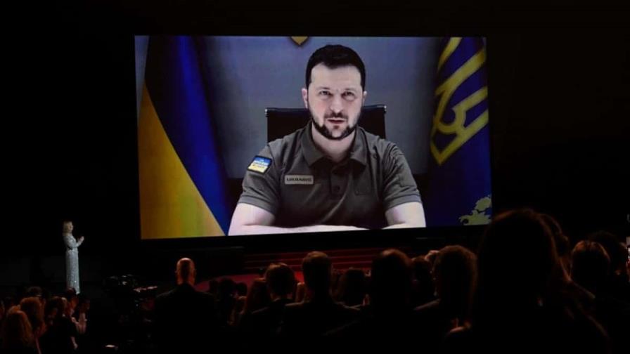 El Festival de Cannes cedió la palabra a Zelenski en su gala inaugural