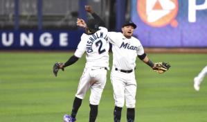 Miguel Rojas pega jonr&oacute;n; Marlins vencen a Nacionales