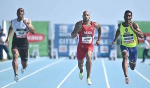 El campeón olímpico Marcell Jacobs vuelve a los 100 m con tiempo de 9.99