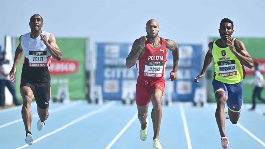 El campeón olímpico Marcell Jacobs vuelve a los 100 m con tiempo de 9.99 El campeón olímpico Marcell Jacobs vuelve a los 100 m con tiempo de 9.99