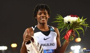 Marileidy vuelve a la pista a correr en Savona, Italia