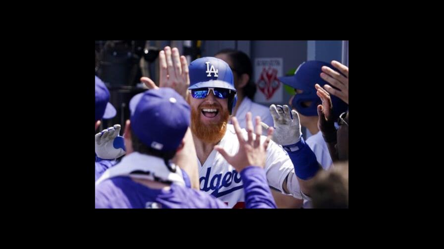 Turner pega jonrón de 3 carreras y Dodgers barren serie