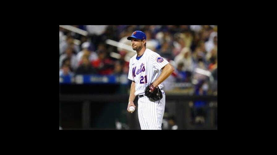 Scherzer sale lesionado en triunfo de los Mets sobre Cardenales