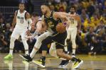 Los Warriors bajan de la nube a Dallas en inicio de finales del Oeste de la NBA