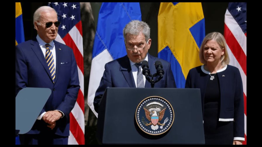 Finlandia y Suecia piden a Turquía que no vete su entrada en la OTAN