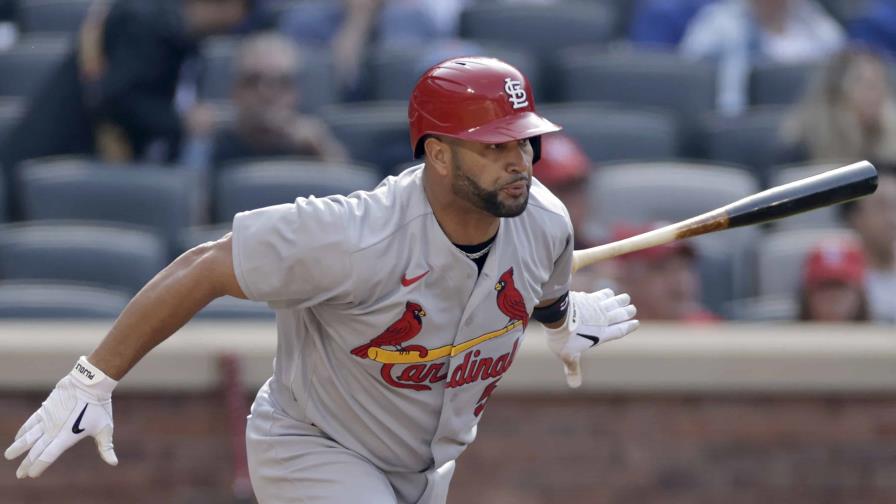 Albert Pujols terminará su carrera en el noveno puesto de hits conectados