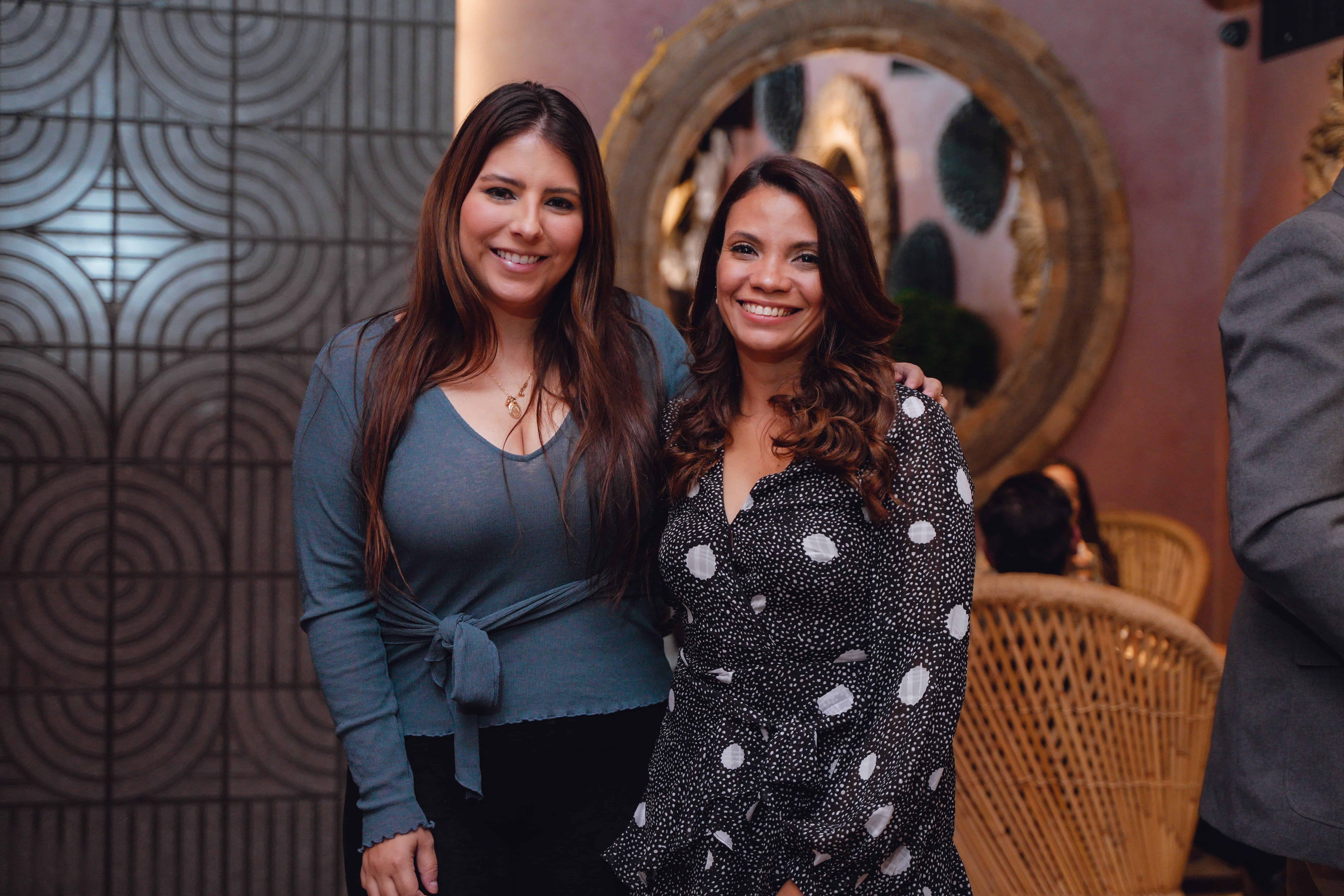 Andrea Garzón y Rocío Morel.