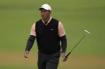 Tiger Woods se desploma en un Campeonato de la PGA pasado por agua Tiger Woods se desploma en un Campeonato de la PGA pasado por agua